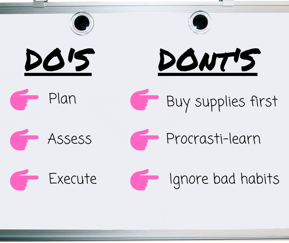 50 Mistakes People Make when they TRY, but FAIL to get Organized!